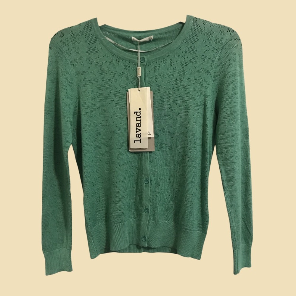 Lavand Green Cardigan